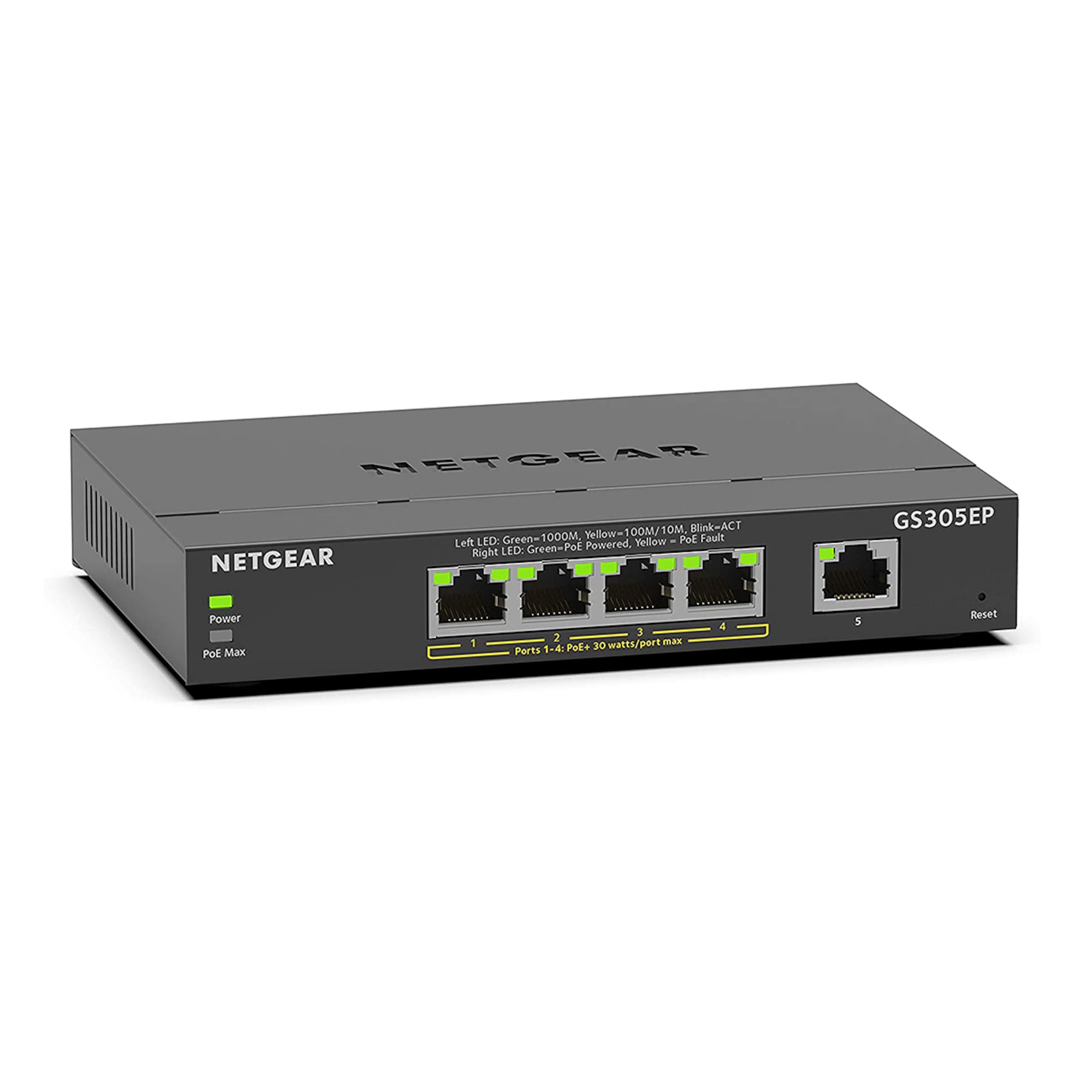 NETGEAR GS305EP 5ポートスイッチングハブ Amazon.com: NETGEAR 5 Port PoE Gigabit Ethernet Easy Smart Managed